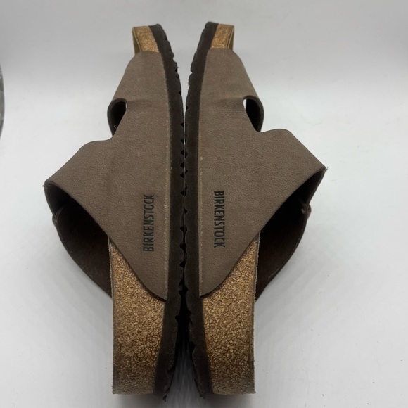 Birkenstock Arizona 2 Strap Sandal Beige Sz 42 Women’s 11 Men’s 9 Narrow Width - Picture 5 of 8